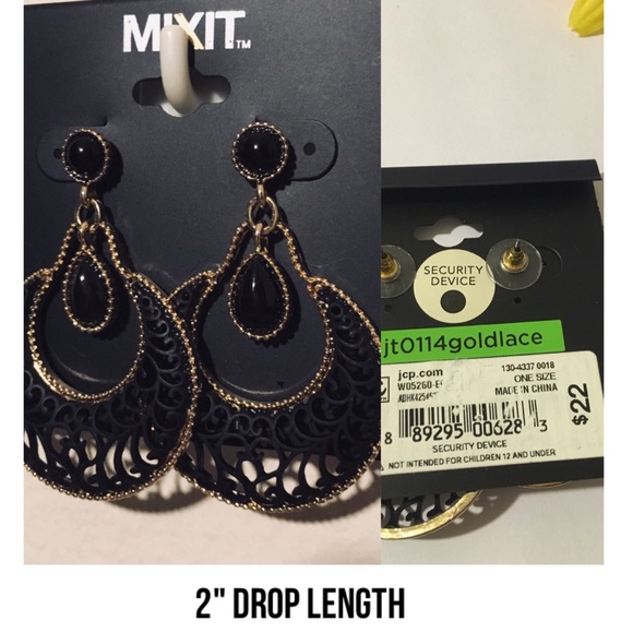 3-$20 Mixit Stylish Dangle Drop Cocktail Earrings - Picture 2 of 4